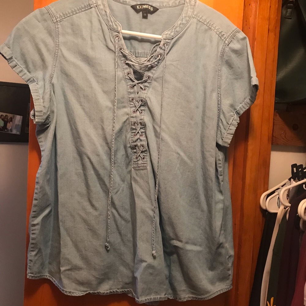 Denim Express top